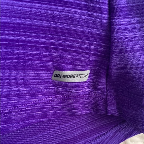 Athletic Works Dri-More Workout Tee Purple Size Large - Picture 4 of 8